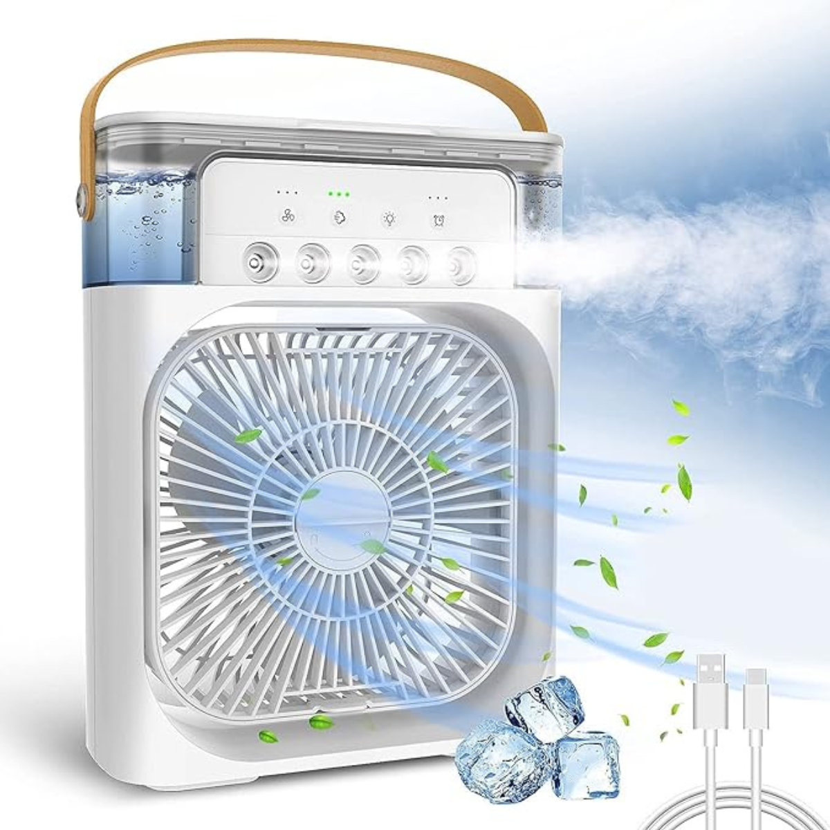 Ventilador Humidificador Aire  2 en 1 - VENTILIZER