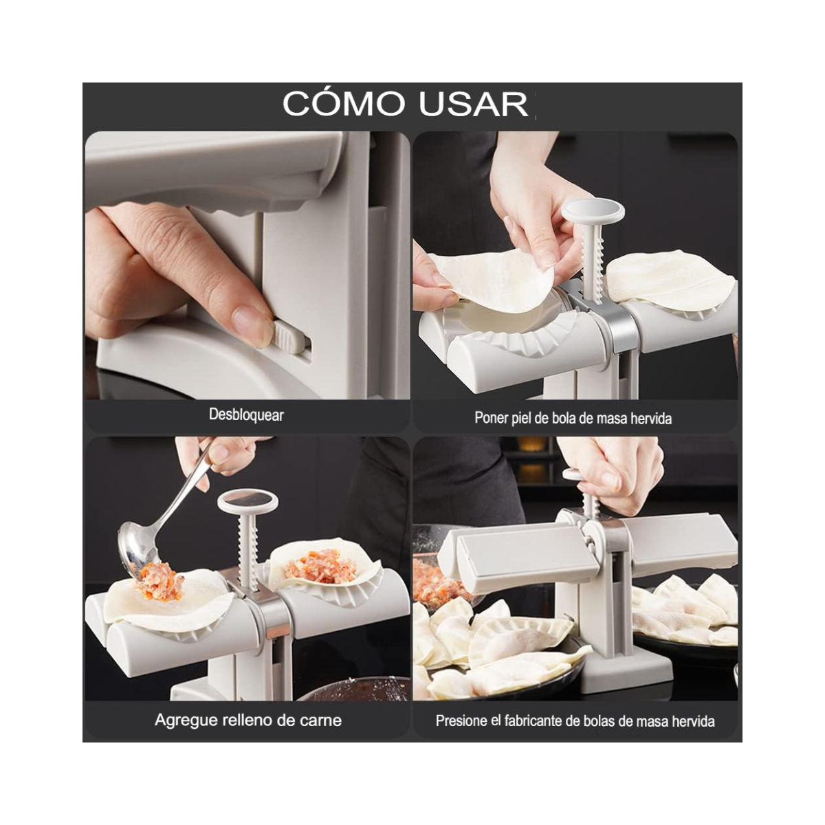 Molde fabricador de masitas doble - YUMMY MOLD