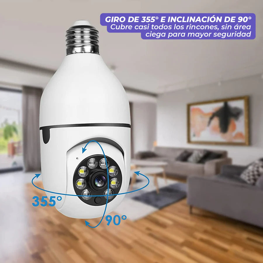 Camara Ampolleta de Seguridad - 360 CAM