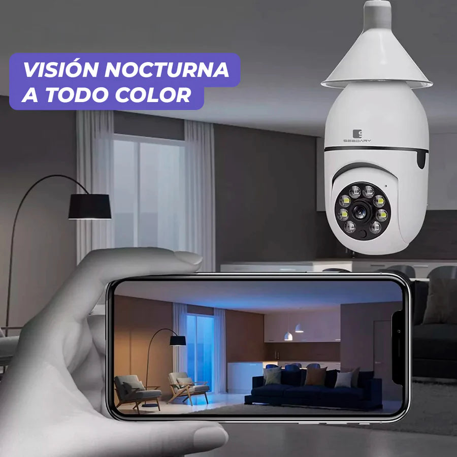 Camara Ampolleta de Seguridad - 360 CAM